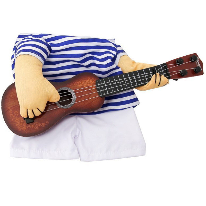 Funny Guitar Costume for Small Dogs