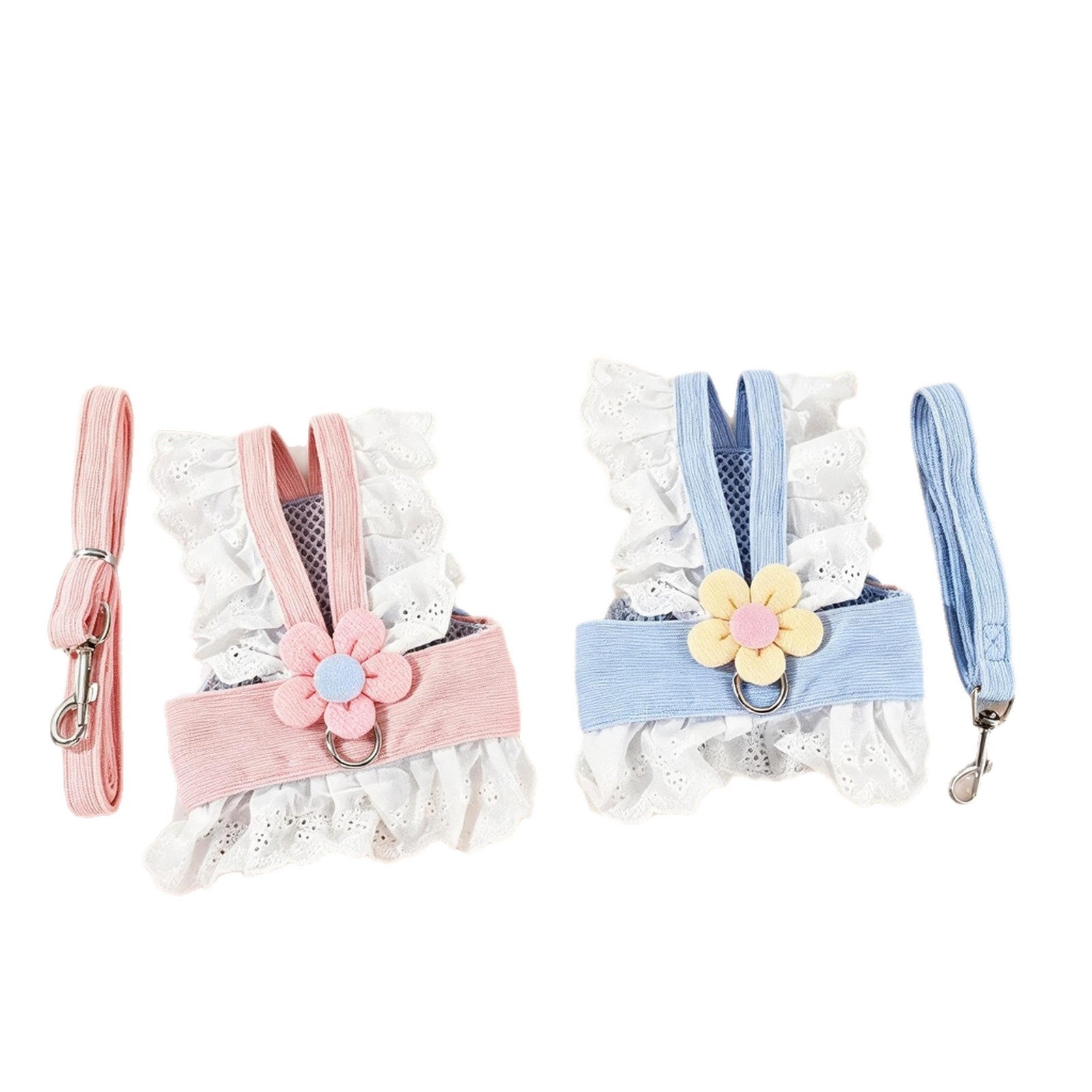 Adjustable Pet Harness and Leash Set for Cats & Small Dogs