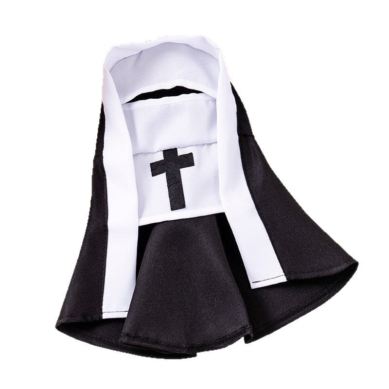 Summer Lightweight Nun Costume for Cats