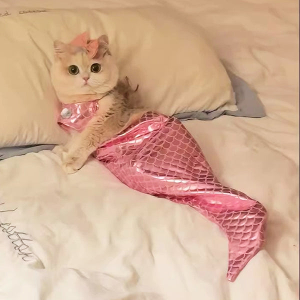 Mermaid Costume for Cats